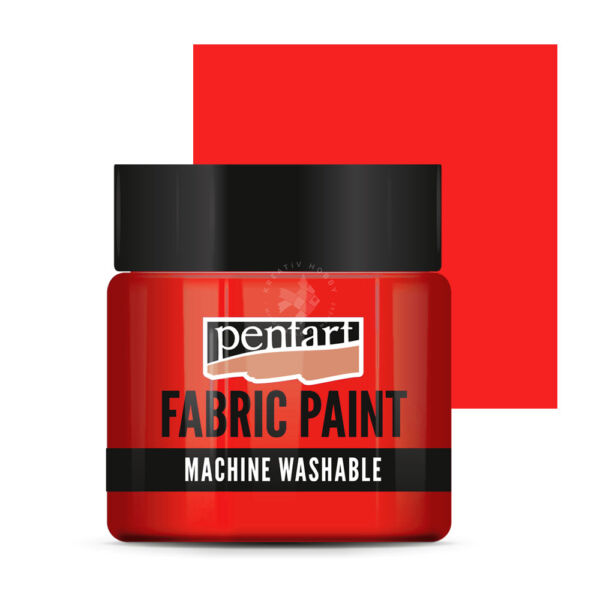Pentart textilfesték Piros