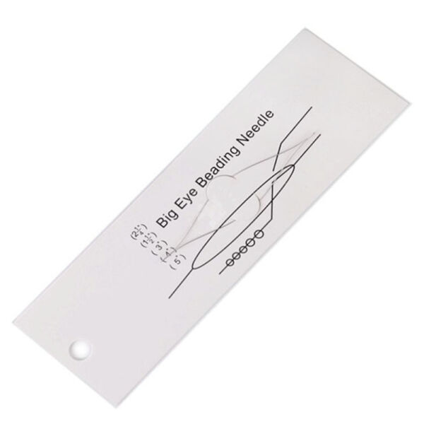 Nagylyukú gyöngyfűző tű