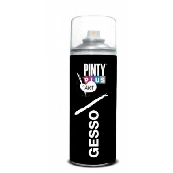 PP PLUS ART Gesso alapozó spray 400 ml, FEHÉR