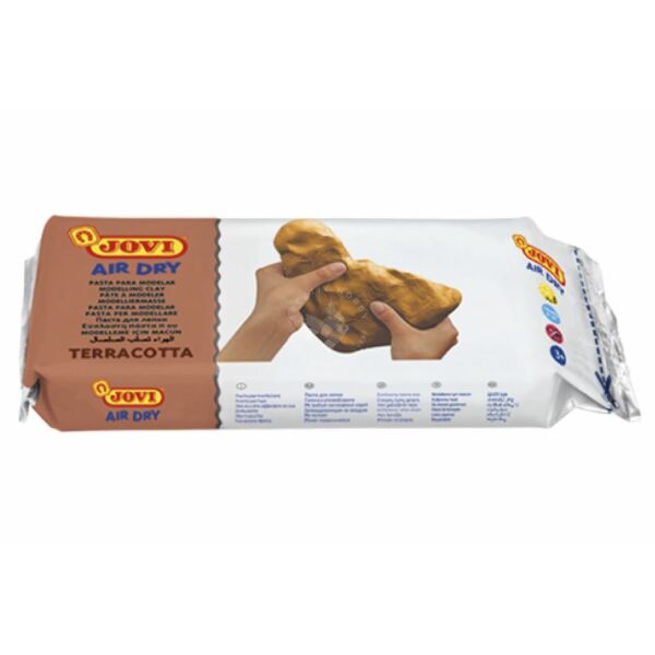 Modellmassza 1kg terracotta Jovi