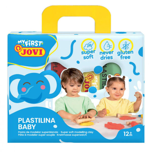 JOVI My First - Első gyurmáim, plastilina baby 4db/készlet