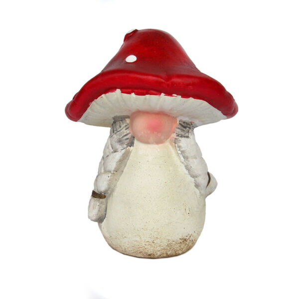 Kerámia gombatündér 9x11cm