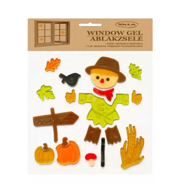 Ablakzselé, őszi madárijesztő