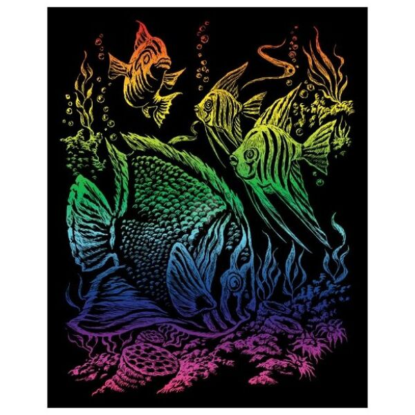 Mini karckép szivárványos - Trópusi halak