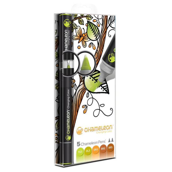 Chameleon Color Tones marker, 5 db – föld árnyalatok
