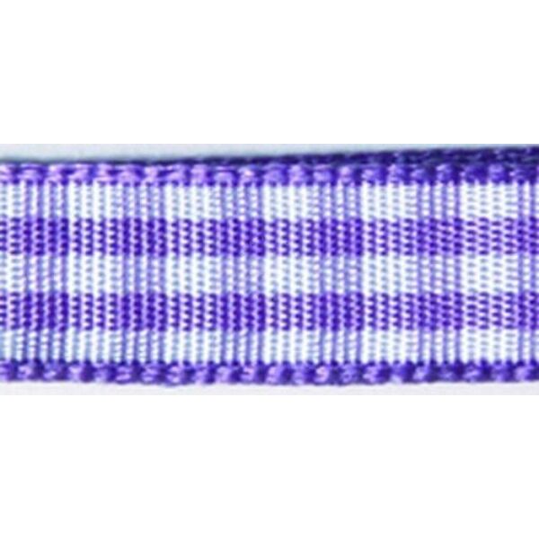 Kockás szalag 9,5mm, lila