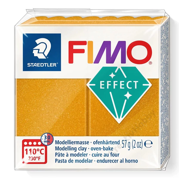 Fimo Effect süthető gyurma arany