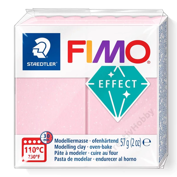 FIMO Effect süthető gyurma - Rózsakvarc