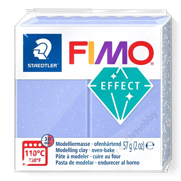 FIMO Effect süthető gyurma - Kék achát