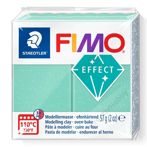 FIMO Effect süthető gyurma - Jáde