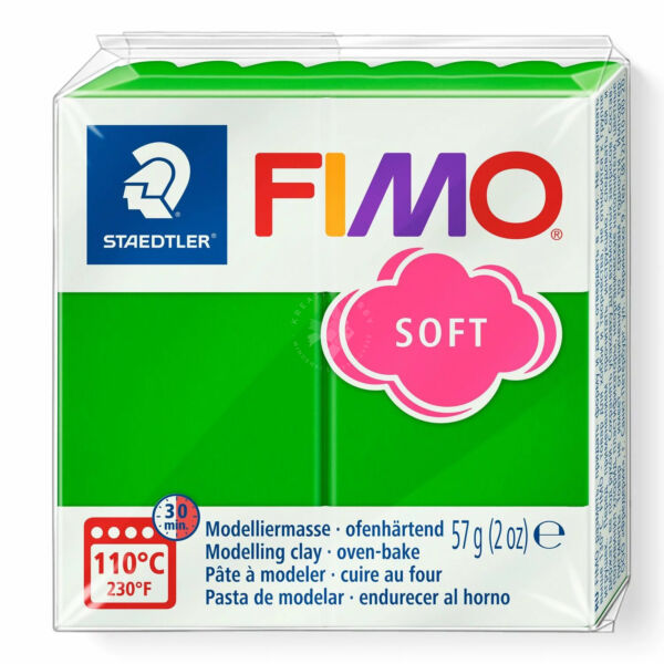 FIMO Soft süthető gyurma - Trópuszöld