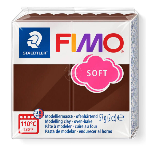 FIMO Soft süthető gyurma - Csokoládé