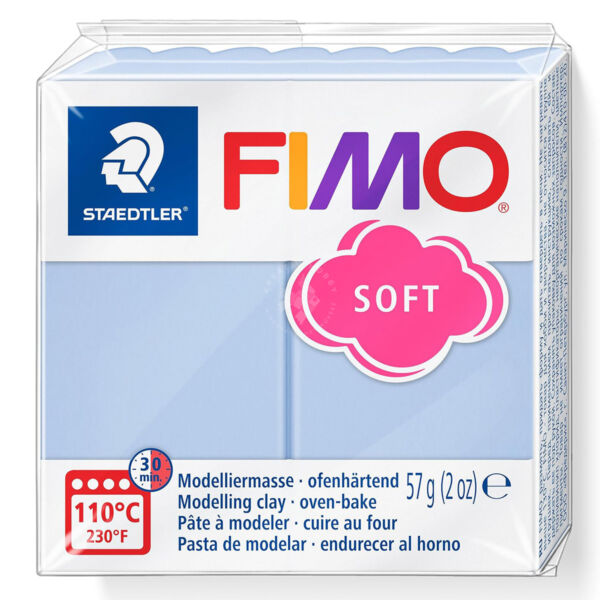 FIMO Soft süthető gyurma - Derűs kék