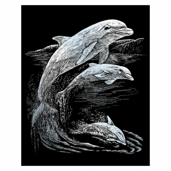 Karckép ezüst - Delfinek