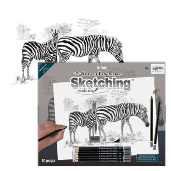 Grafikai készlet - Zebrák 