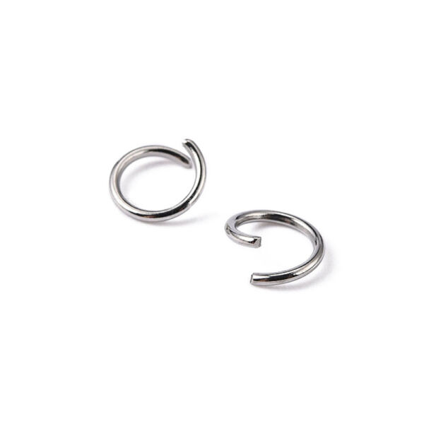 Nemesacél szerelőkarika 8mm, 10db/cs