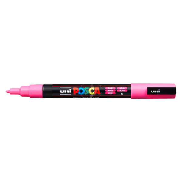 UNI POSCA PC-3M RÓZSASZÍN 