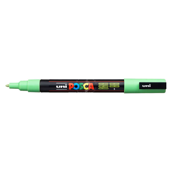 UNI POSCA PC-3M VILÁGOSZÖLD