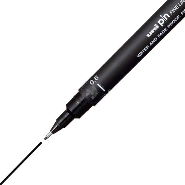 UNI PIN rajzmarker fekete 0,6 mm