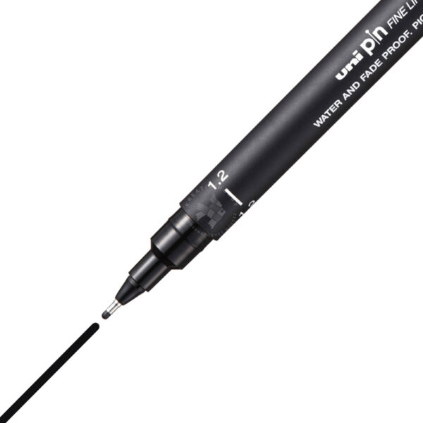 UNI PIN rajzmarker fekete 1,2 mm