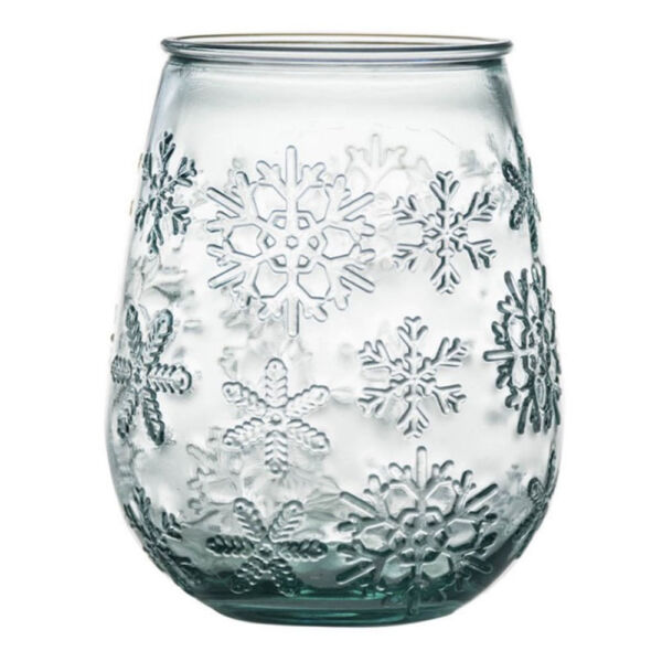 	 Üveg, hópelyhes - 650 ml