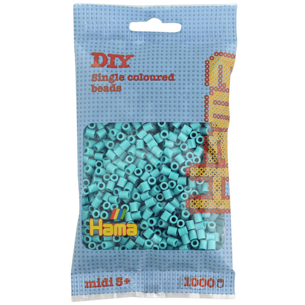 HAMA midi vasalható gyöngy, TÜRKÍZKÉK 1000db