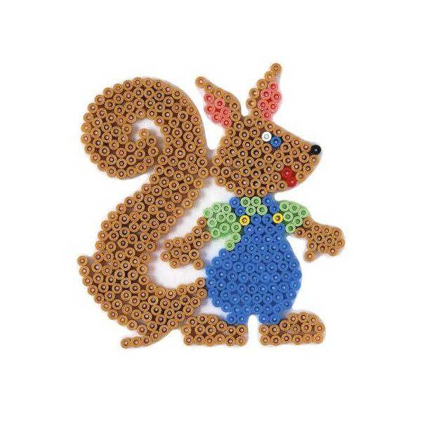 Kirakólap vasalható gyöngyhöz mókus