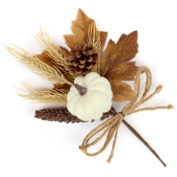 Fehér tök búzakalásszal, betűző 26cm