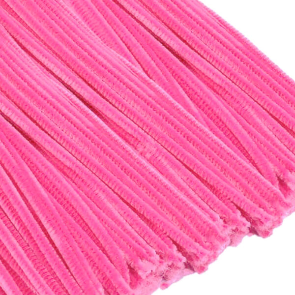 Zsenília 6mm/30cm, 10db RÓZSASZÍN