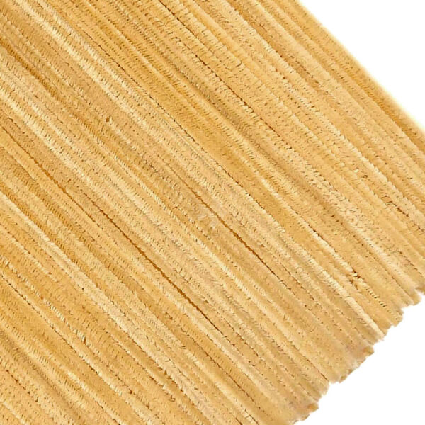 Zsenília 6mm/30cm, 10db VILÁGOSBARNA