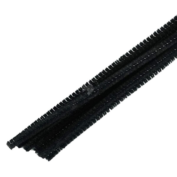 zseníliadrót 8mm 50cm 10db FEKETE