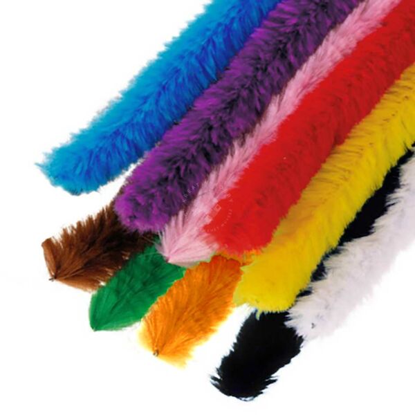 Zsenília 14mm/50cm, 10db VEGYES SZÍNEK