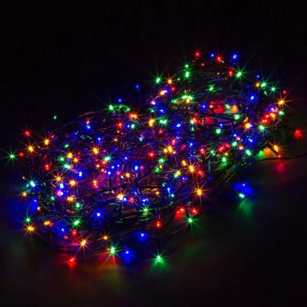 LED-fűzér, színes