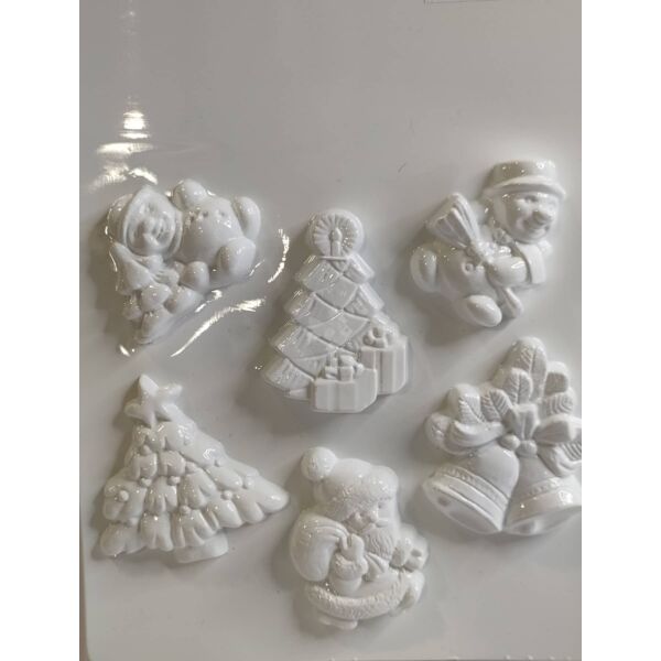 gipszkiöntő forma karácsonyi