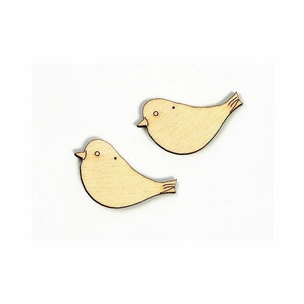 lézervágott fa madár