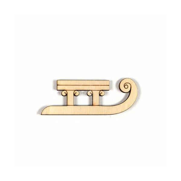 lézervágott szánkó