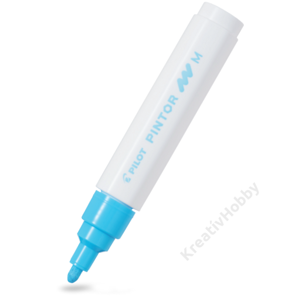 PINTOR Vízbázisú pigmenttintás marker - MEDIUM - Pasztell kék