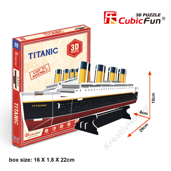 3D mini puzzle / Titanic603