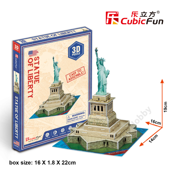3D mini puzzle / Szabadság szobor0265