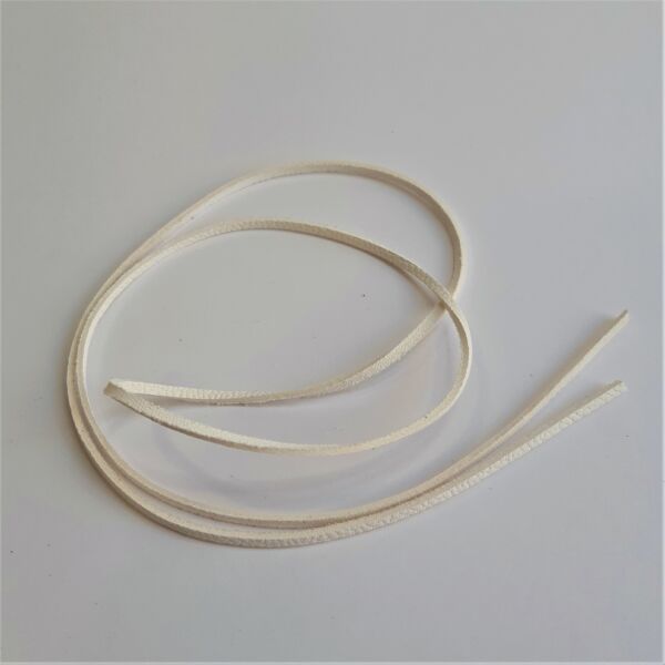 hasított bőrszál fehér