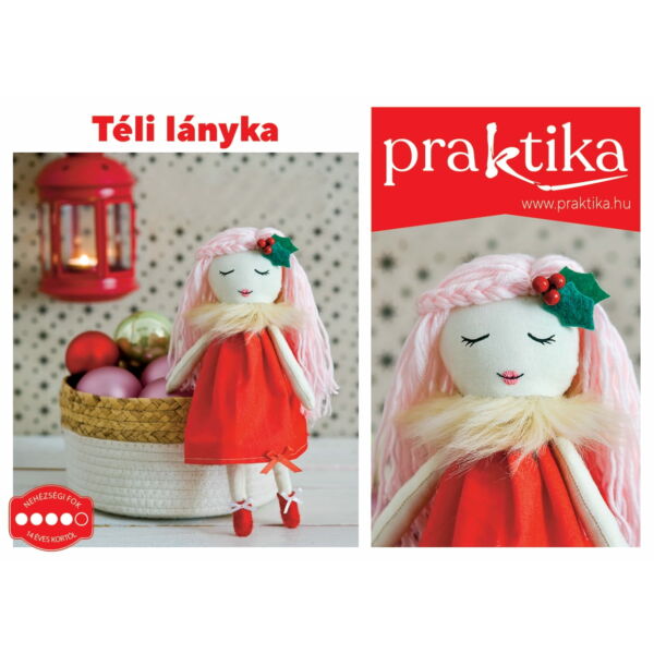 Praktika-Kreatív DIY, Téli lányka