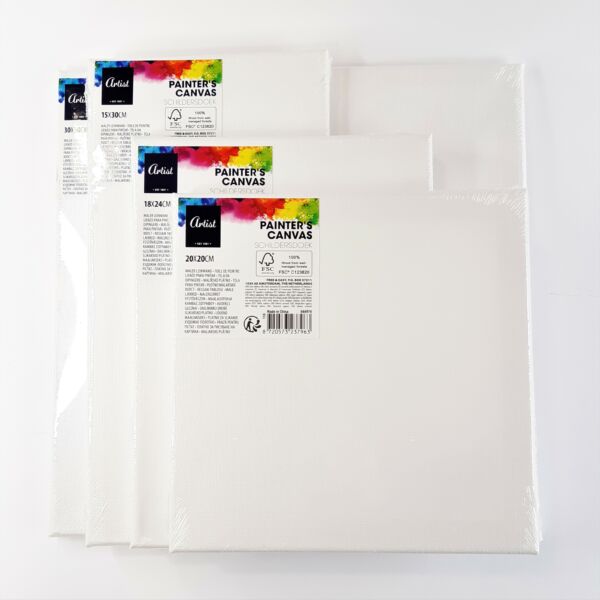 Festővászon 15x30 cm