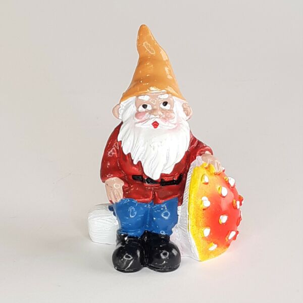 tündérkert törpe és gomba