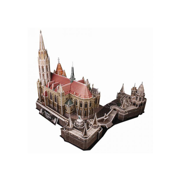 3D puzzle Mátyás-templom, Halászbástya