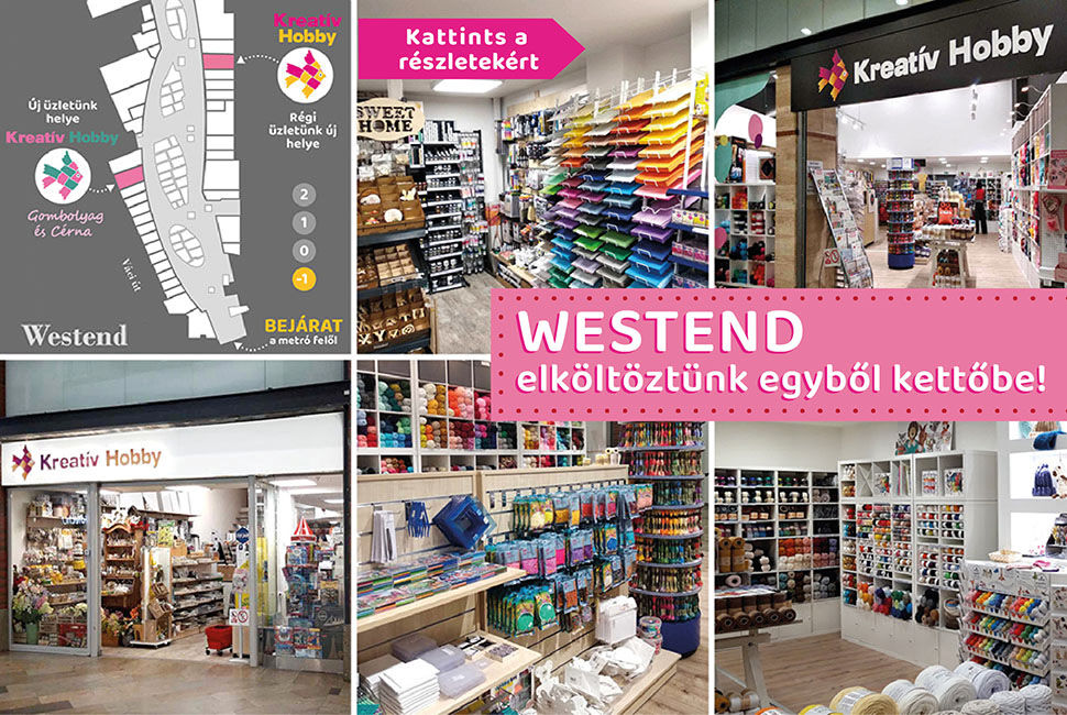Westend boltok új helye