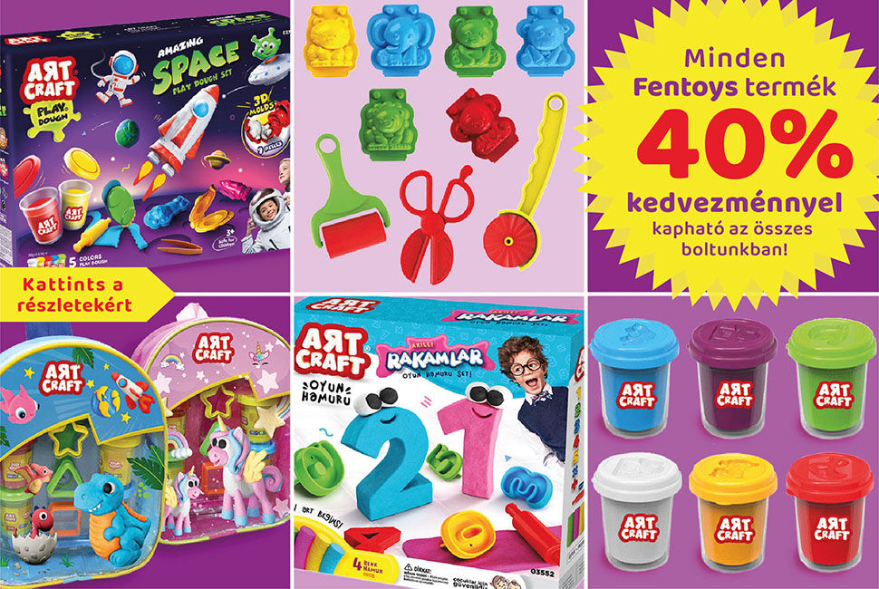 Fentoys akció 40%