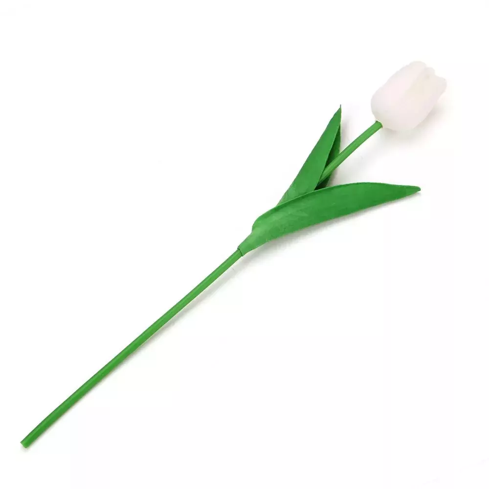 Szálas tulipán, Fehér 50cm