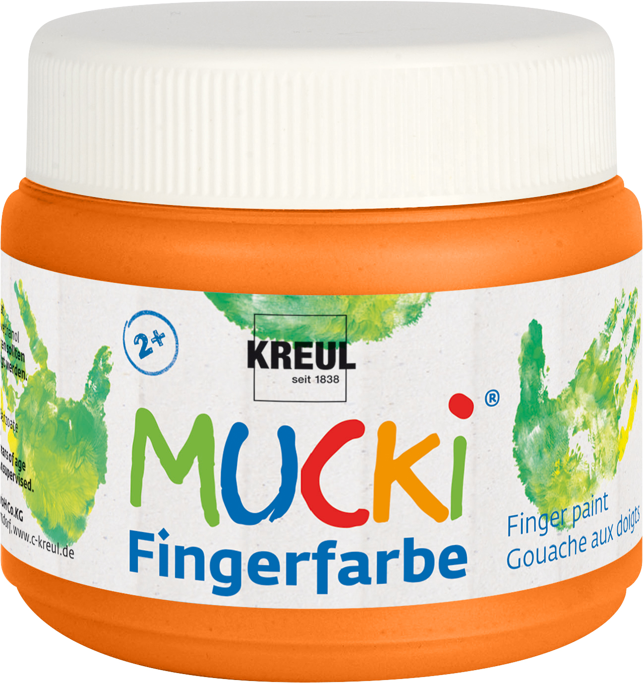Mucki ujjfesték 150ml, Narancs 23103
