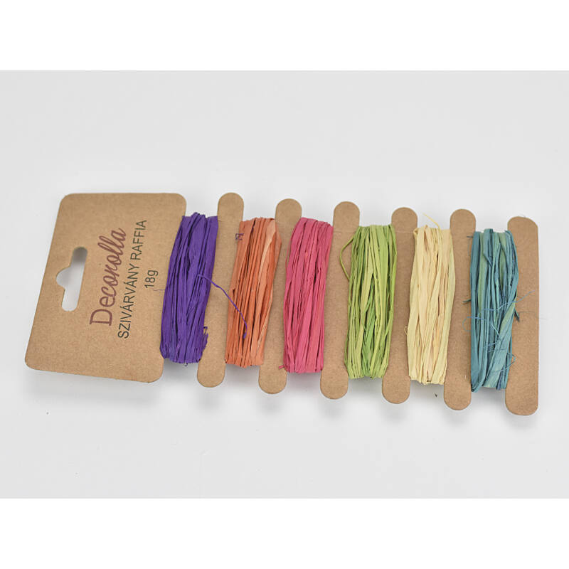 Szivárvány raffia 18g