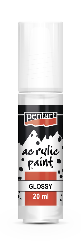 Fényes akrilfesték 20 ml fehér